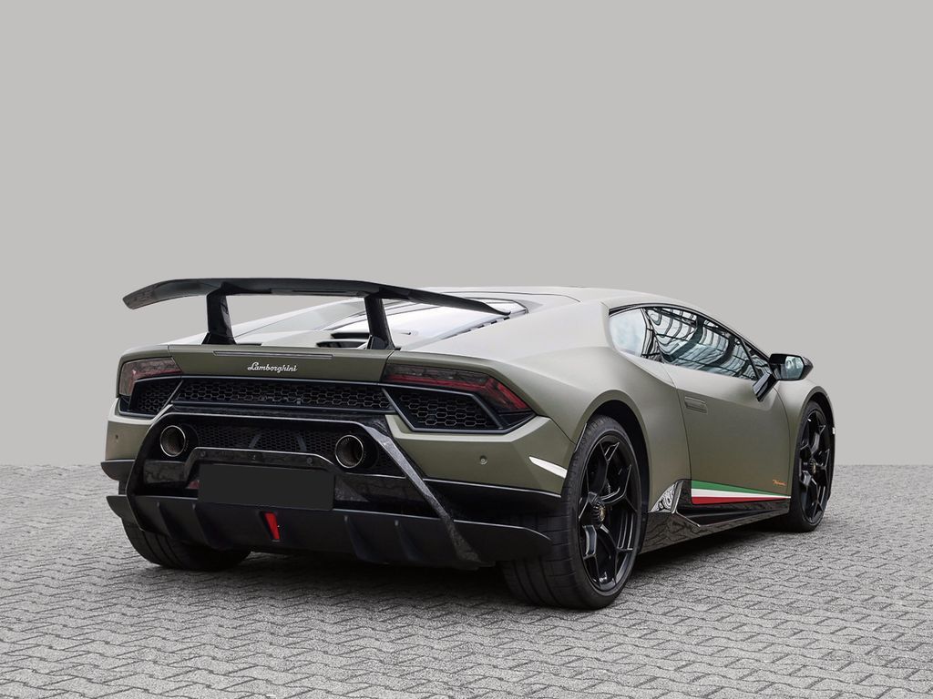 LAMBORGHINI HURACÁN PERFORMANTE EVO AWD | zelená metalíza | předváděcí auto | skladem | od autorizovaného prodejce | online nákup | online prodej | super cena | autoibuy.com